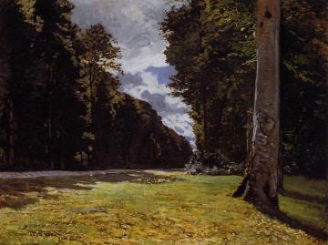 Le Pave de Chailly in the Fontainbleau Forest Artwork by Claude Oscar Monet