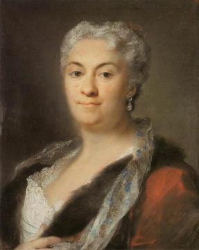 Elderly Lady Artwork by Rosalba Carriera