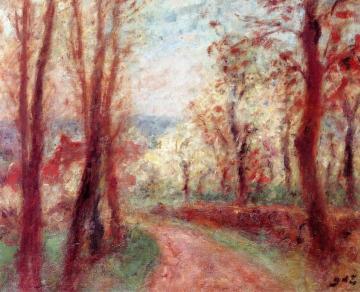 Forest Artwork by Georges D'espagnat