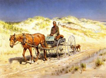 The King of the Montauks Artwork by Edward Lamson Henry