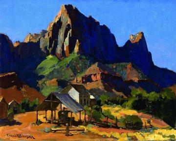 The Watchman, Zion National Park, Utah Artwork by Franz Bischoff