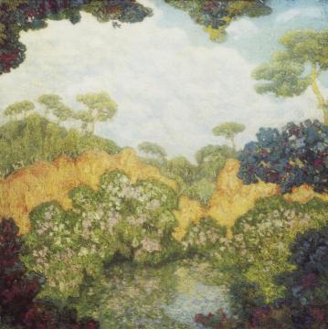 Pines Artwork by Nikolai Krymov