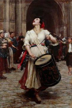 La Revolution Artwork by Valentine Cameron Prinsep