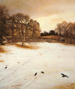 Christmas Eve Artwork by Sir John Everett Millais