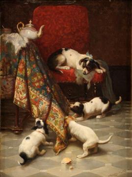Mother's pride and joy Artwork by Carl Reichert