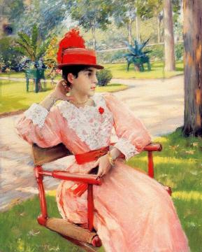 Afternoon in the Park Artwork by William Merritt Chase