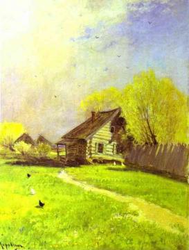 Early spring Artwork by Constantin Alexeevich Korovin
