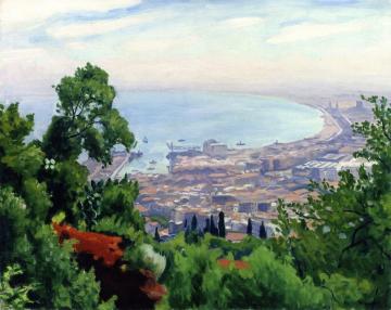 The Bay of Algiers Artwork by Albert Marquet