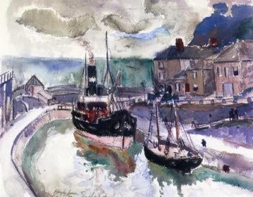 Cornwall, England Artwork by Richard Haley Lever