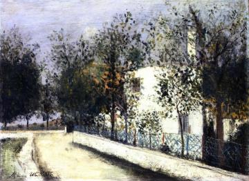 Suresnes Artwork by Maurice Utrillo