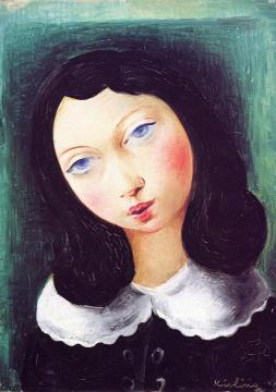 Girl Artwork by Moise Kisling