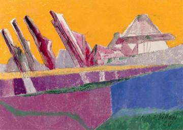 Cranes Artwork by Jacques Villon