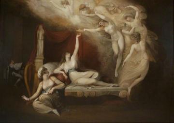 The Vision of Catherine of Aragon Artwork by Henry Fuseli