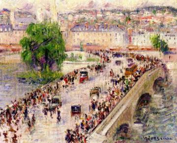 The Pont Corneille, Rouen Artwork by Gustave Loiseau