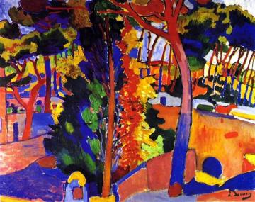 Landscape at L'Estaque Artwork by Andre Derain