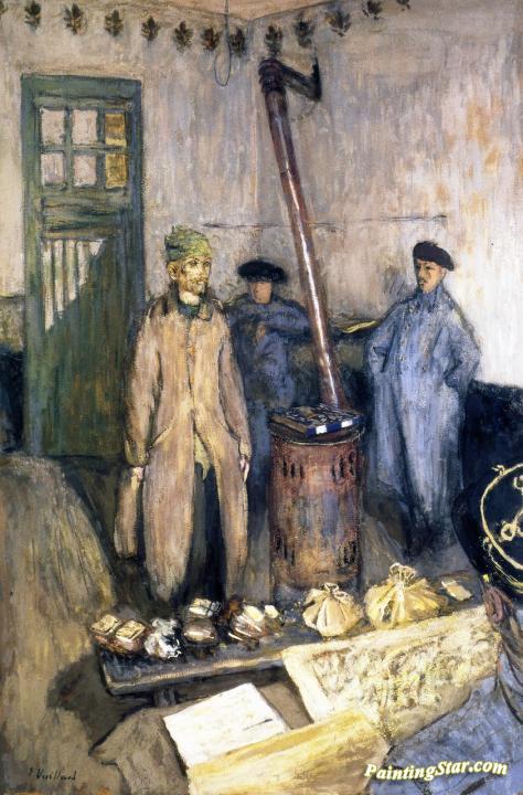 Interrogation of the Prisoner Artwork by Edouard Vuillard