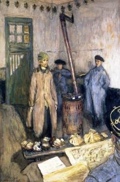 Interrogation of the Prisoner Artwork by Edouard Vuillard