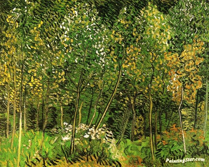 The Grove Artwork by Vincent Van Gogh