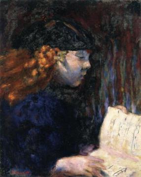 Le Solfege Artwork by Pierre Bonnard
