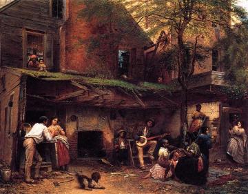 Negro Life In The South Artwork by Eastman Johnson