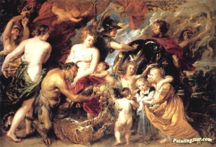 Peace and War Artwork by Peter Paul Rubens