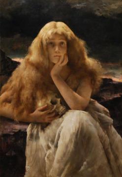 Maria Magdalena Artwork by Alfred Stevens