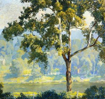 Along The Delaware Artwork by Daniel Garber