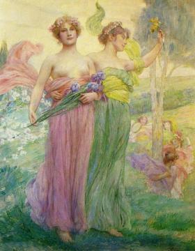 Floreal Artwork by Henry Siddons Mowbray