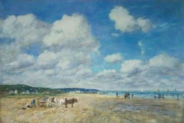 Deauville Artwork by Eugène-Louis Boudin