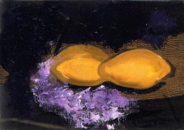 Still LIfe with Lemons Artwork by Georges Braque