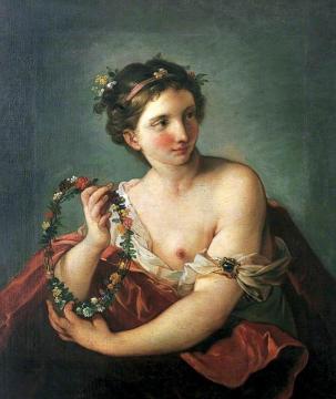 Flora Artwork by Angelica Kauffmann