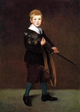 Boy with a Sword Artwork by Edouard Manet