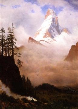 The Matterhorn Artwork by Albert Bierstadt