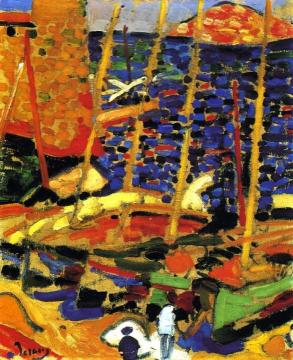 The Port of Collioure Artwork by Andre Derain