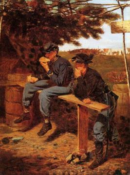 The Tutler's Tent Artwork by Winslow Homer
