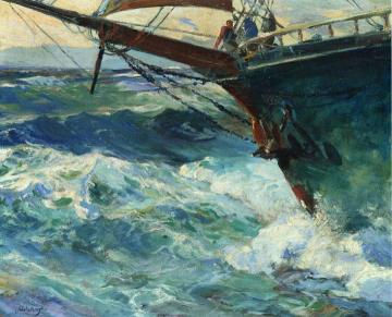 Sailing Artwork by John Whorf