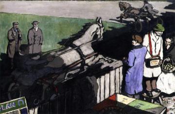Here She Comes Artwork by Jack Butler Yeats