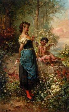 The Love Letter Artwork by Hans Zatzka