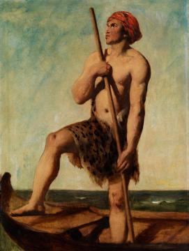 Egyptian Rower Artwork by William Etty