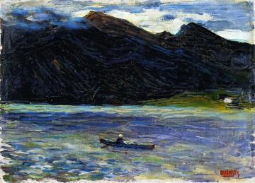 Kochel - Lake With Boat Artwork by Wassily Kandinsky
