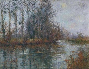 By the Eure River Artwork by Gustave Loiseau
