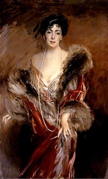 Portrait of Madame Josephina A. de Errazuriz Artwork by Giovanni Boldini