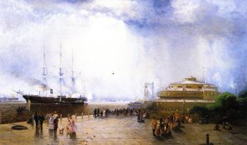 Castle Garden Artwork by Andrew W. Melrose