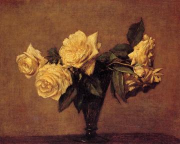 Roses Artwork by Henri Fantin-Latour