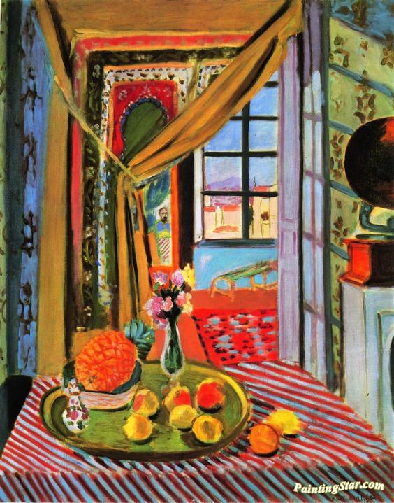 Interior at Nice Artwork by Henri Matisse