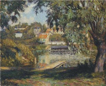 By the River Artwork by Henri Lebasque