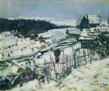 Winter Artwork by Constantin Alexeevich Korovin