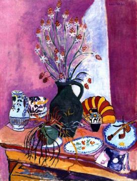 Still LIfe with Asphodels Artwork by Henri Matisse