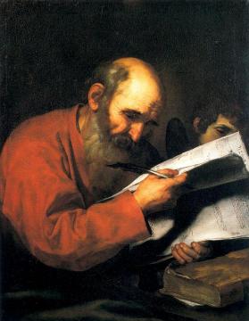 St. Matthew with the Angel Artwork by Jusepe de Ribera