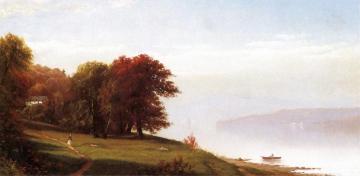 Landscape on the Hudson Artwork by Alfred Thompson Bricher